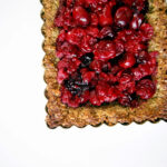 Cranberry Tart with Pepita Oat Crust | occasionallyeggs.com