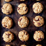 Hazelnut Oatmeal Chocolate Chip Cookies | occasionallyeggs.com #veganrecipes #coconutsugar