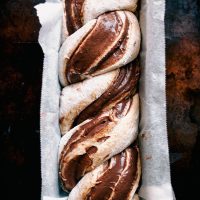 Chocolate Banana Babka | occasionallyeggs.com #veganrecipes #chocolate #babka