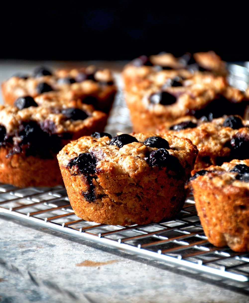 Blueberry Almond Muffins Occasionally Eggs