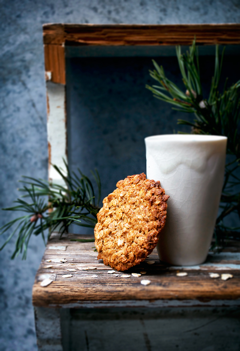 Honey and Oat Cookies Occasionally Eggs