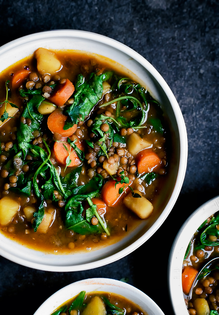 Lentil and Potato Stew Occasionally Eggs