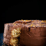 Vegan Coconut, Orange, and Chocolate Birthday Cake | occasionallyeggs.com