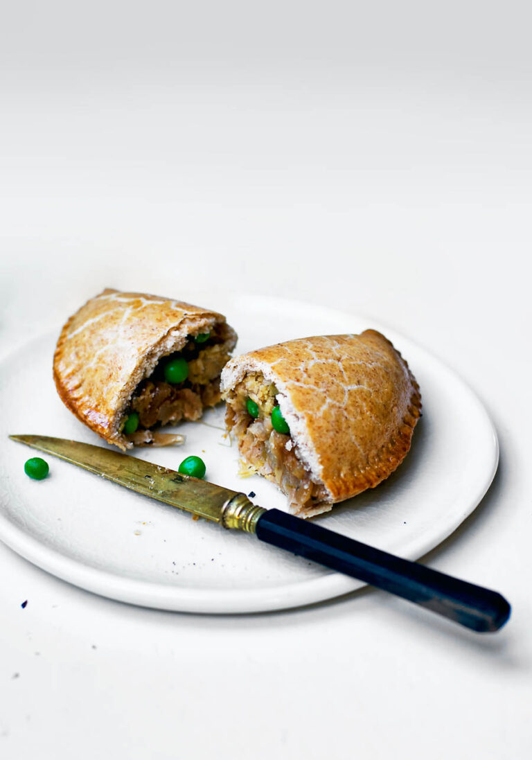 Vegan Pasties with Leek and Caramelised Onion Occasionally Eggs