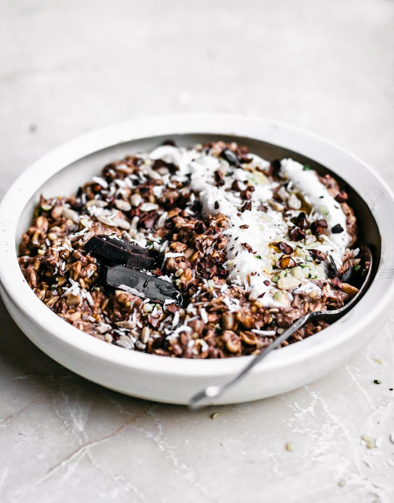 Chocolate Coconut Overnight Oats Occasionally Eggs