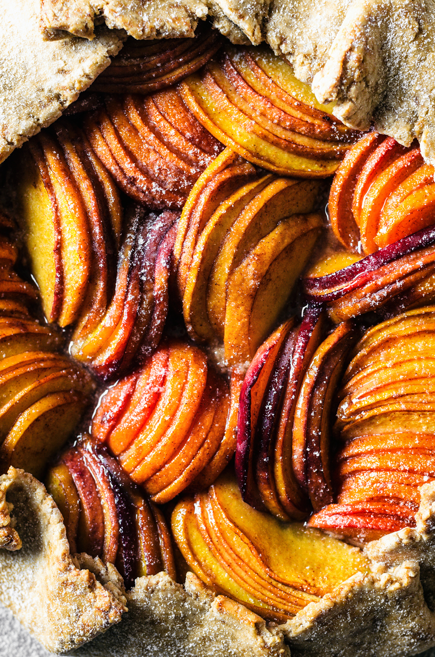 Vegan Summer Fruit Galette Occasionally Eggs