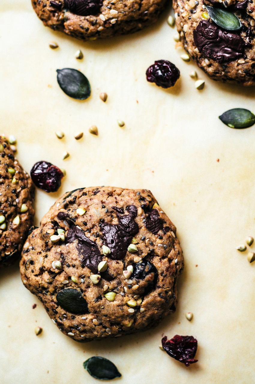 Buckwheat Trail Mix Cookies Occasionally Eggs