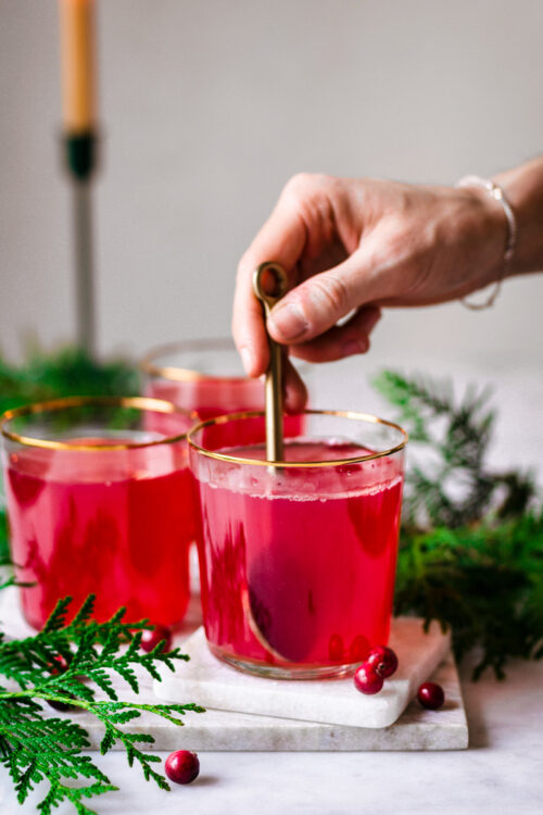 Cranberry Ginger Tea Occasionally Eggs