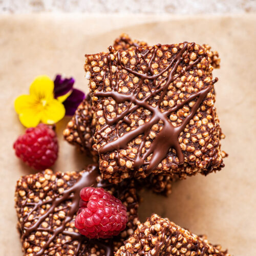 Peanut Butter Puffed Wheat Squares Occasionally Eggs