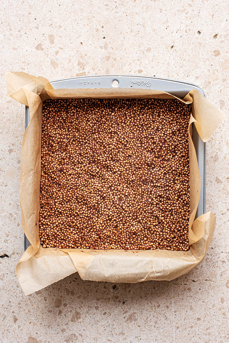 Chocolate Puffed Quinoa Bars Occasionally Eggs