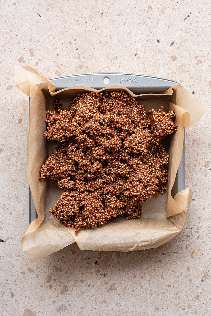 Chocolate Puffed Quinoa Bars Occasionally Eggs