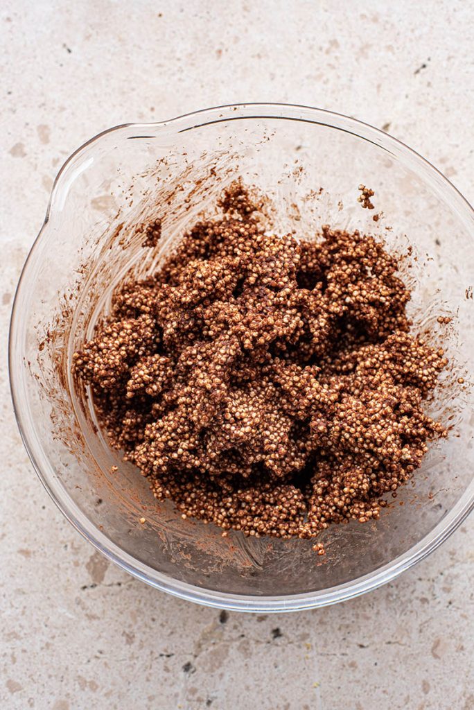Chocolate Puffed Quinoa Bars Occasionally Eggs