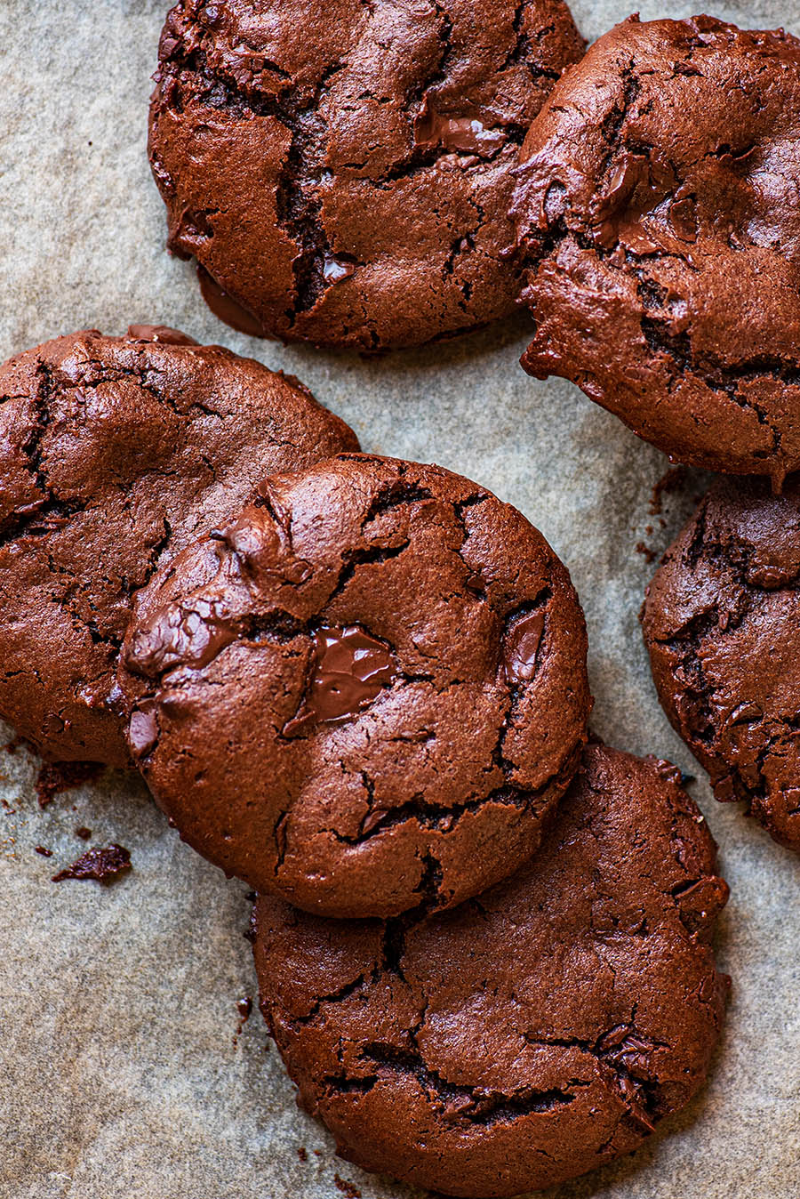 Double Chocolate Chickpea Flour Cookies Occasionally Eggs