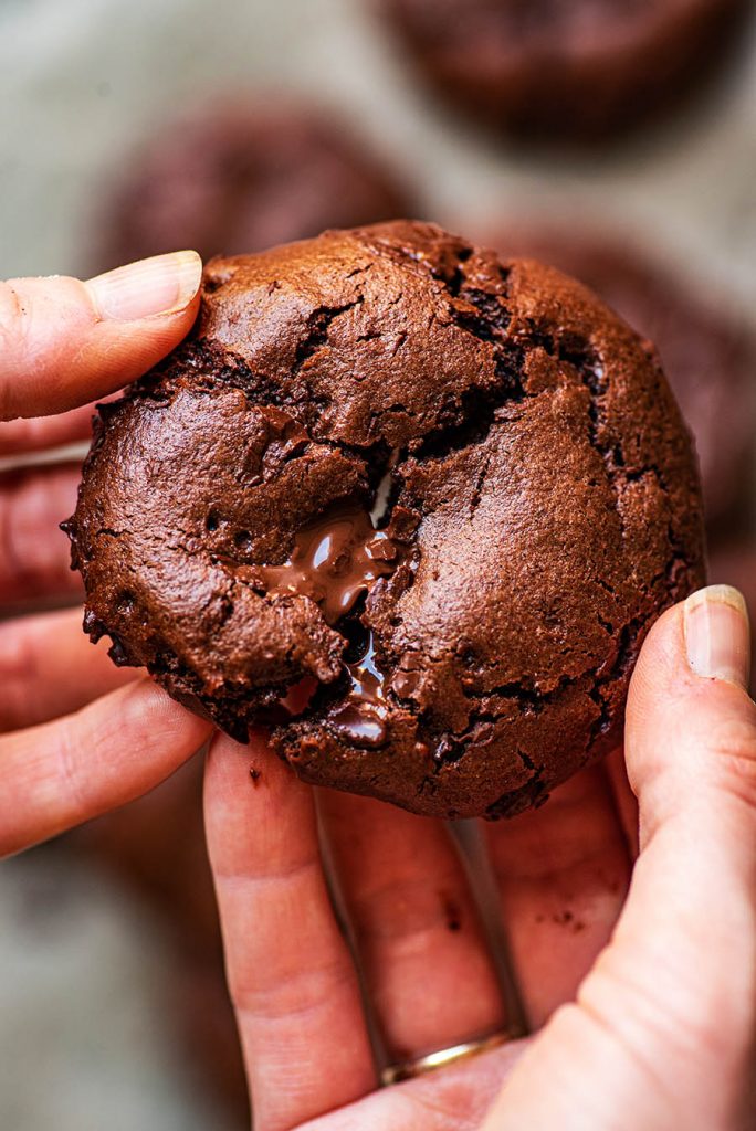 Double Chocolate Chickpea Flour Cookies Occasionally Eggs