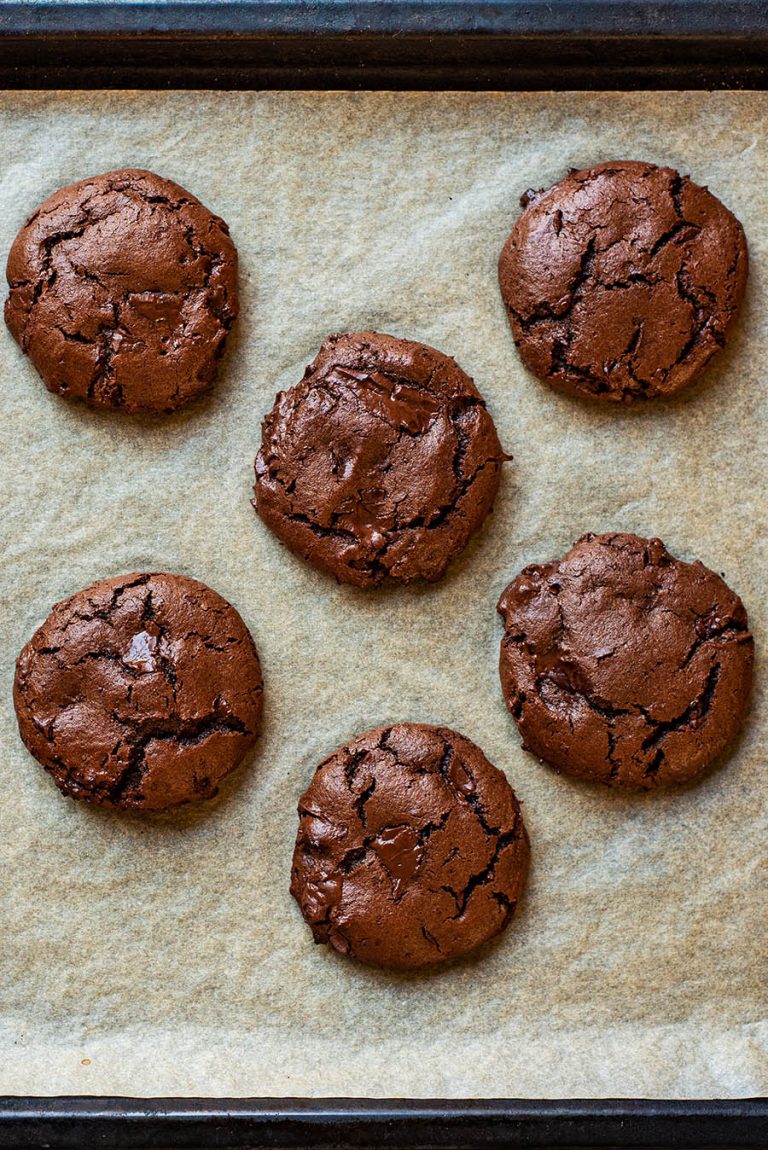 Double Chocolate Chickpea Flour Cookies Occasionally Eggs