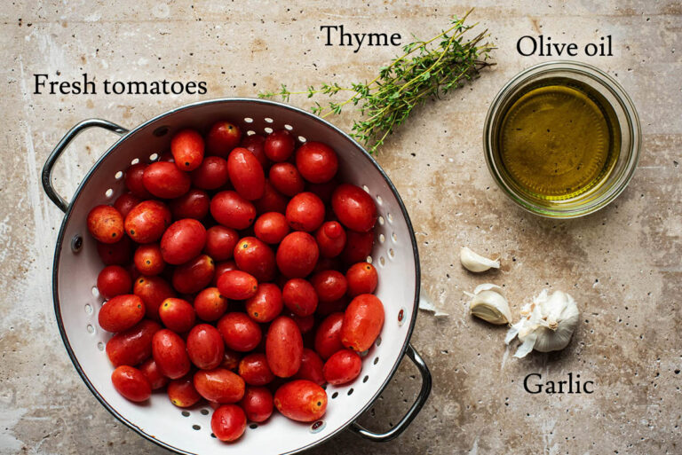 Tomato Confit (Slow Roasted Tomatoes) Occasionally Eggs