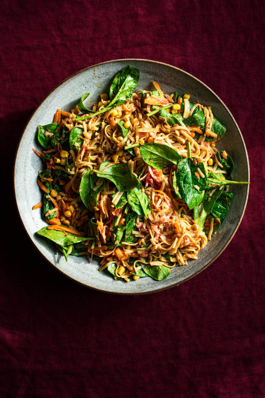 Ten Minute Peanut Butter Noodle Salad Occasionally Eggs