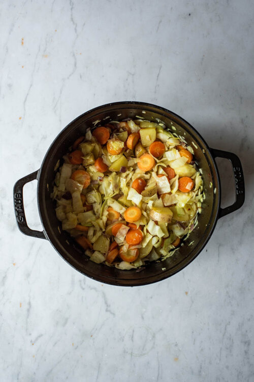 Cabbage Lentil Soup Occasionally Eggs