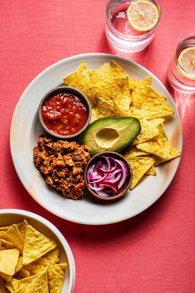 Quick Vegan Refried Beans Occasionally Eggs